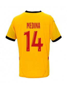 RC Lens Facundo Medina #14 Domaci Dres 2024-25 Kratak Rukavima